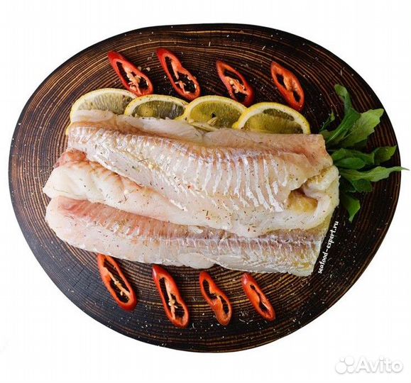 Треска (филе без кожи) свежемороженое