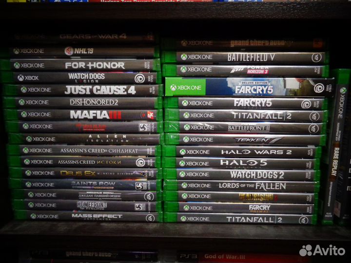 Продаётся комплект игр для X-Box One/360