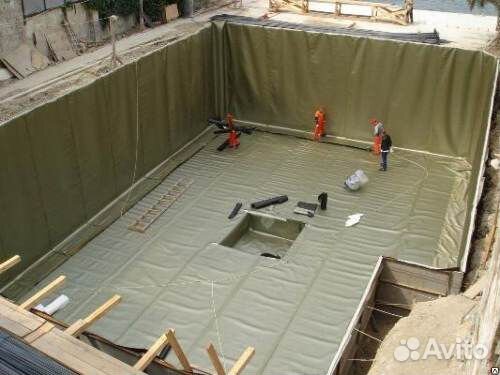 Гидроизоляция и ремонт пожарного водоема