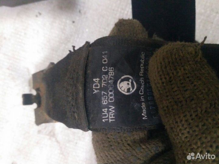 Ремень безопасности передний правый Skoda Octavia