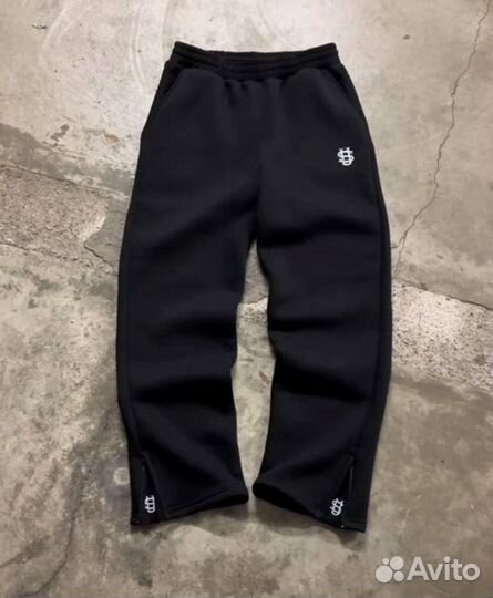 Штаны zara flared jogger