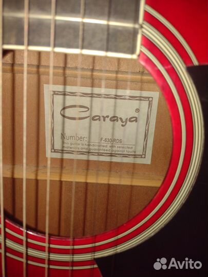 Акустическая гитара caraya