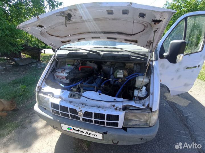 ГАЗ ГАЗель 3302 2.3 МТ, 2002, битый, 156 000 км