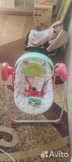 Детские электронные качели