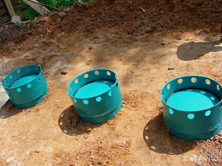 Установка септика. Рассрочка 12 мес