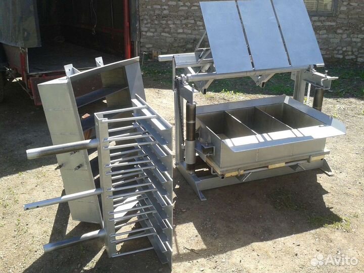 Станок для формовки Арболитовых блоков