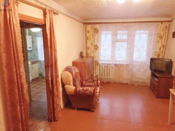 2-к. квартира, 43,8 м², 2/4 эт.