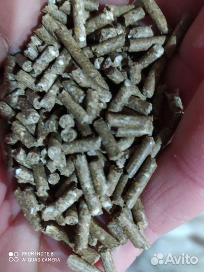 Продается гранулированный корм для кроликов. Мешок