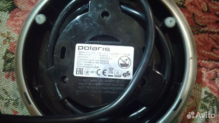 Электро-чайник с подсветкой Polaris