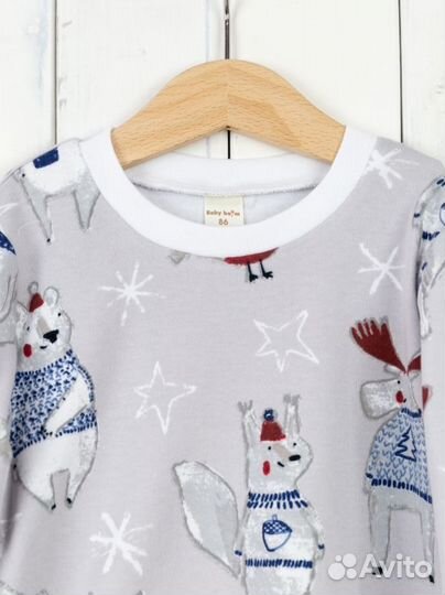 Пижама детская Baby Boom кд333/13-И Лоси на (104)