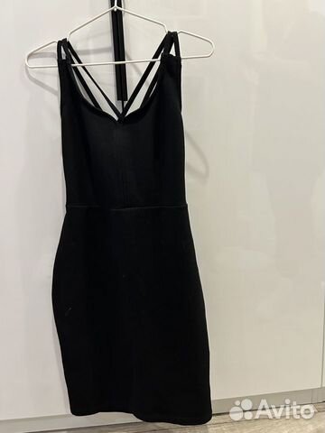 Вечернее платье черное размер 44