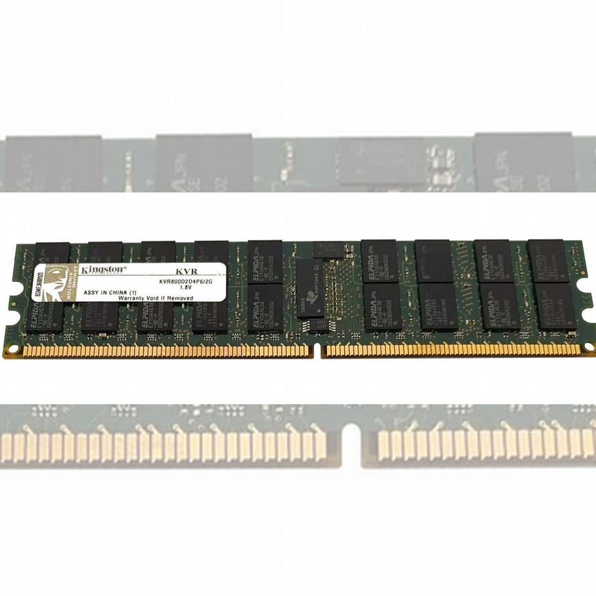 [KVR800D2D4P6/2G] Оперативная Память Kingston Ddr2 Kvr800d2d4p6/2g