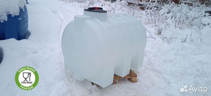 Бочка пластиковая 1000 л / гарантия 5 лет