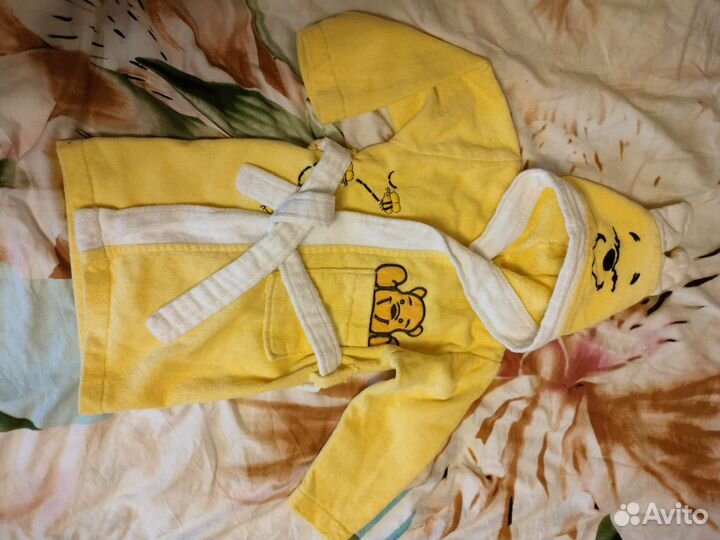 Классный детский халат на 1-2 года