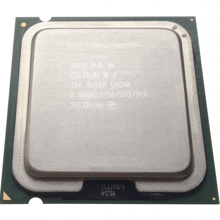 [SL9BR] Процессор Celeron D 346 Intel 3067mhz Sl9br