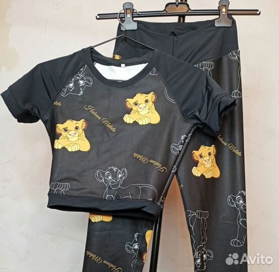 Спортивный костюм для фитнеса женский S