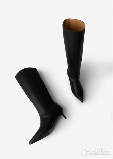 Сапоги женские натуральная кожа 36