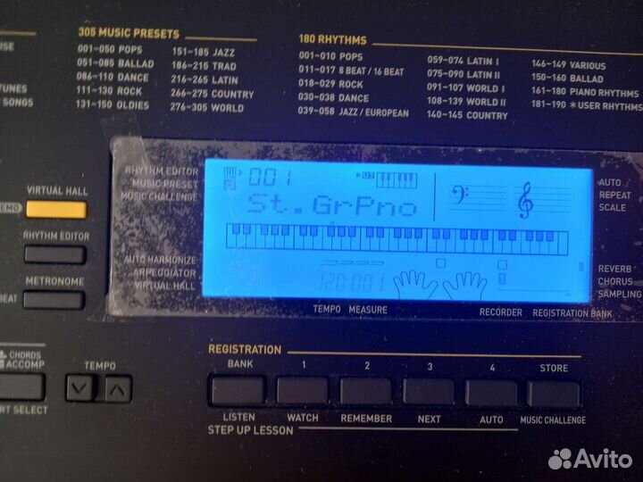 Синтезатор casio ctk 4400