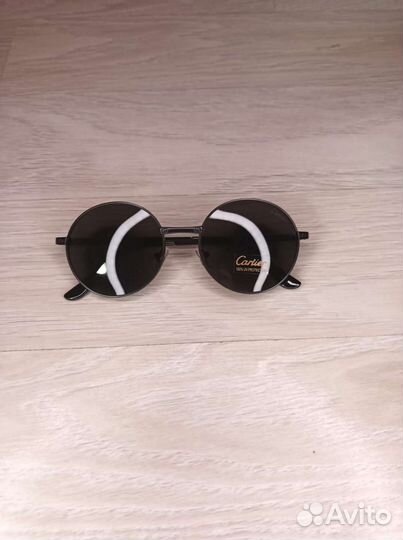 Очки солнцезащитные UV Cartier 8306 Чёрные новые