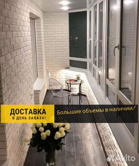 Декоративный камень. Плитка кирпич