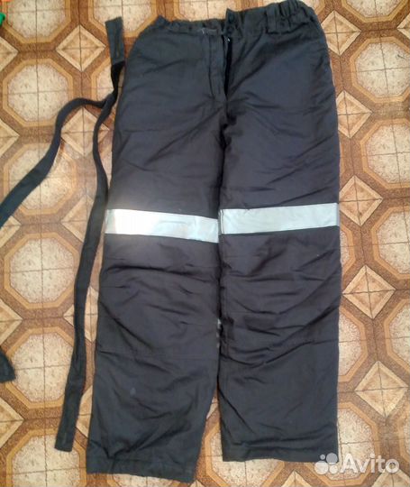 Куртка х/б рабочая. Штаны рабочие утепленные