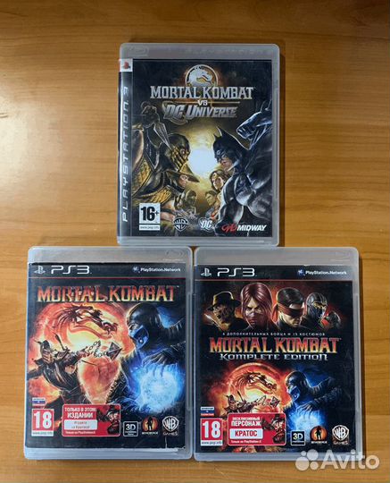 PlayStation 3 серия игр Mortal Kombat