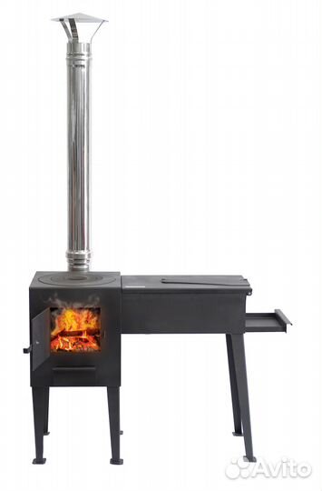 Казан гриль Дачный, Казан мангал Сибирь, разборный