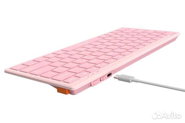 Клавиатура A4tech FBX51C pink