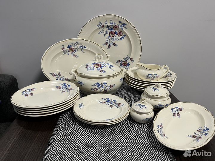 Набор столовой посуды СССР зик