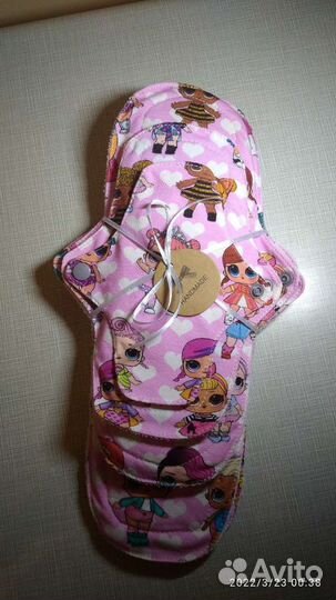 Тканевые многоразовые прокладки