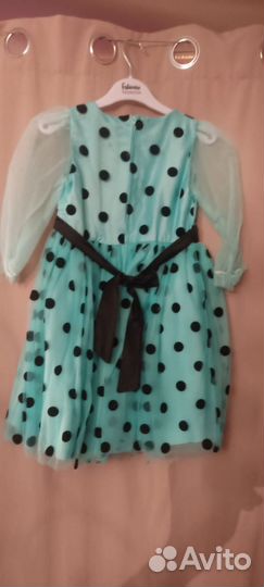 Нарядное платье для девочки размер 122