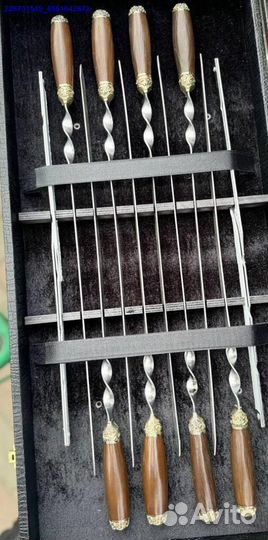 Нож шашлычный набор