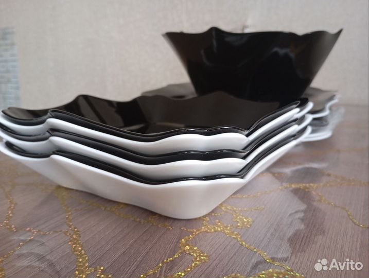 Посуда набор тарелок