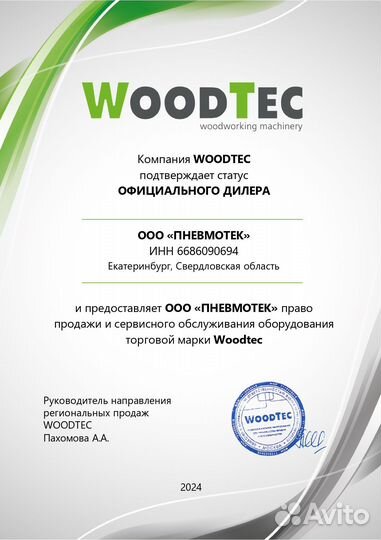 Форматно-раскроечный станок WoodTec WT-32D