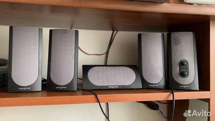 Сабвуфер и колонки