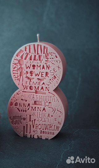 Силиконовая форма для свечей