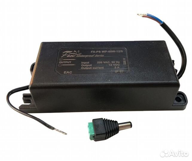 Fox FX-PS WP-60W-12/5 Уличный блок питания 5А