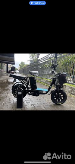 Электровелосипед monster blask