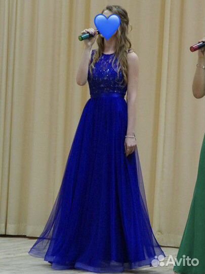 Вечернее платье в пол 42-44