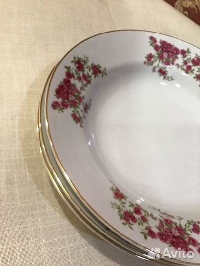 Тарелки зик и Япония винтаж