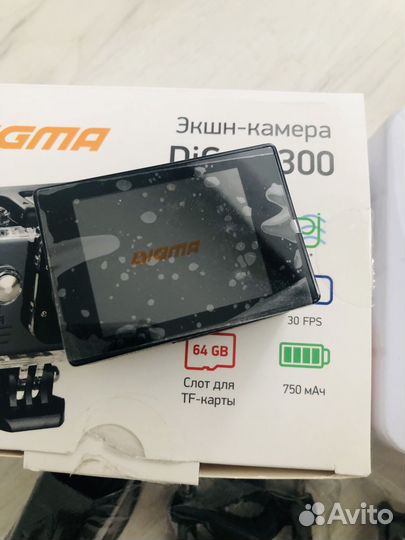 Экшн камера Digma DiCam 300