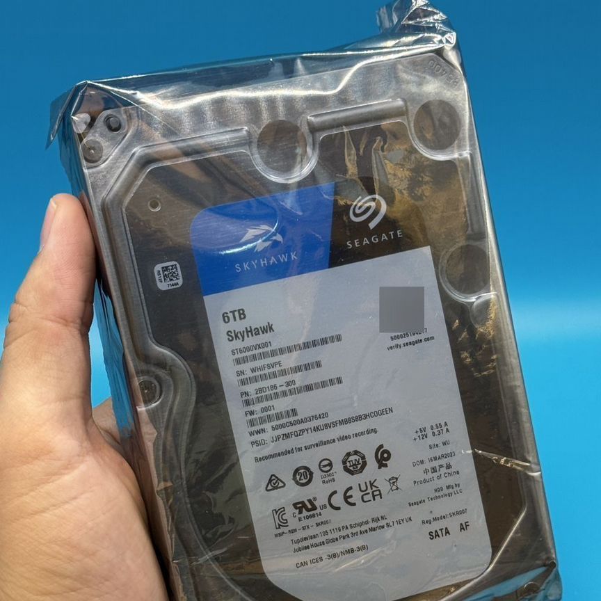 [ST6000VX001] 6тб Seagate Skyhawk