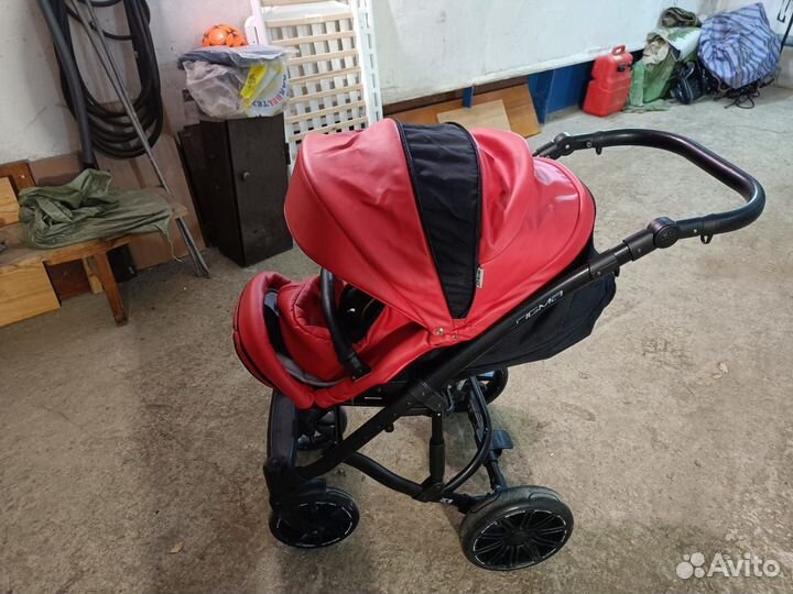 Детская коляска Riko sigma 2 в 1 экокожа