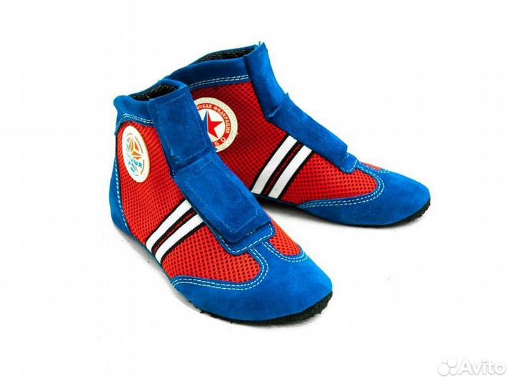 Борцовки для самбо р.38, на липучках «Юниор»