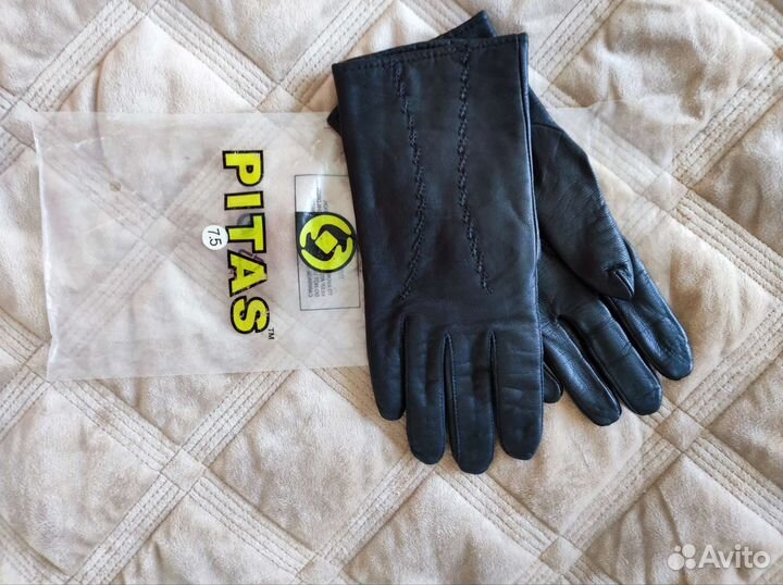 Перчатки кожа (новые, размер 7,5)