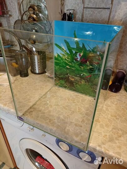 Аквариум gloxy 30л под ремонт