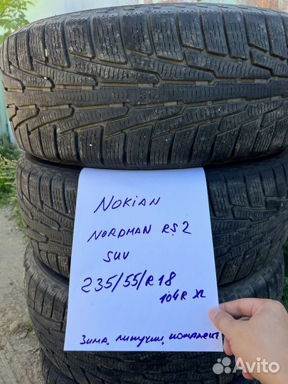 Nokian Tyres Nordman RS2 SUV 235/55 R18 104R