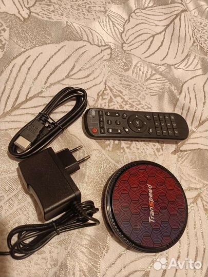 Тв приставка. Андроид тв, смарт тв. 4+32гб