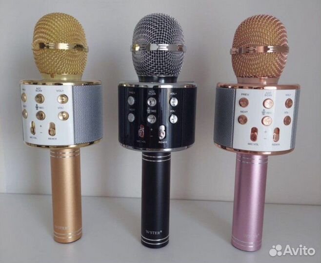 Оригинальный караоке-микрофон wster WS-858