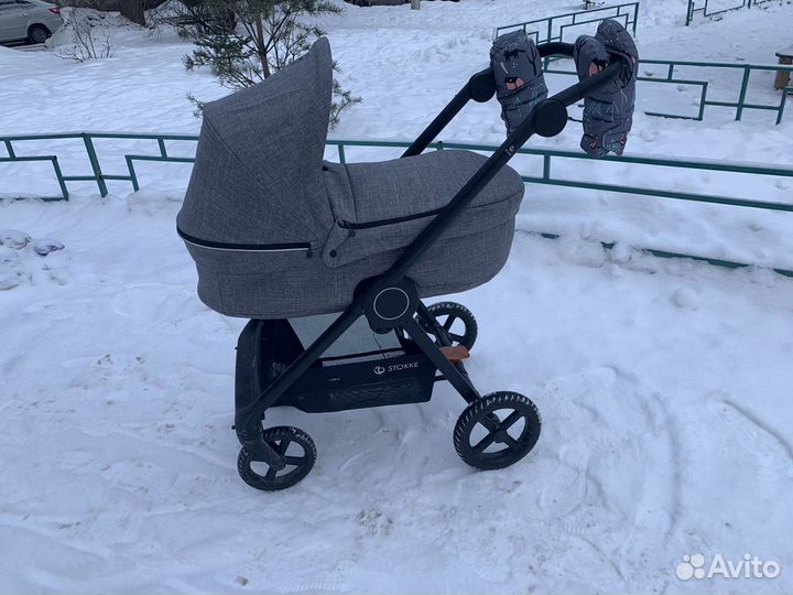 Коляска stokke beat 2 в 1